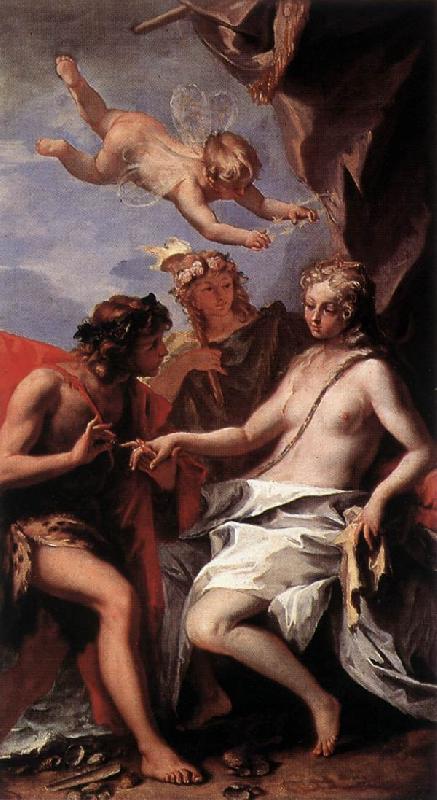 RICCI, Sebastiano Bacchus and Ariadne China oil painting art